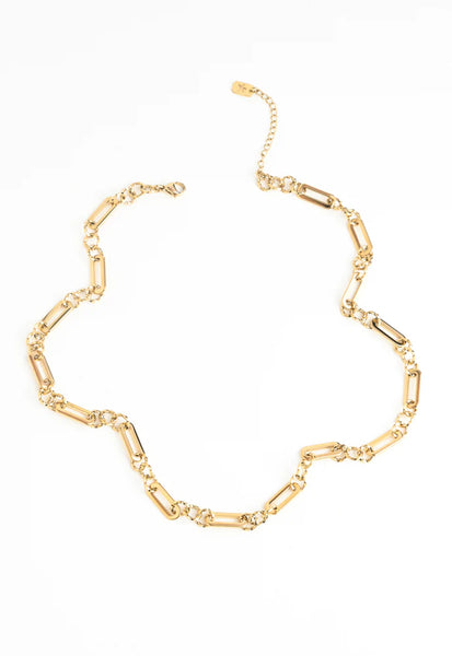 Glittering Garland Gold Chain