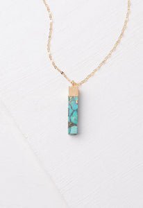 Turquoise Pendant Necklace